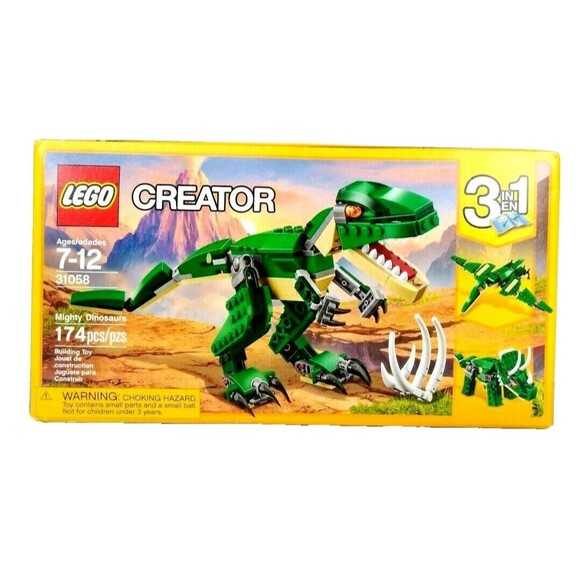 LEGO Creator Series Mighty Dinosaurs 3 In 1 Lego Set 31058 SEALED - Picture 2 of 2